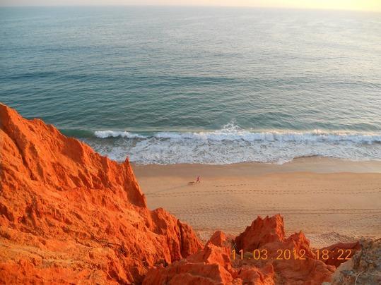 Albufeira Falesia Beach Apartment Eksteriør bilde